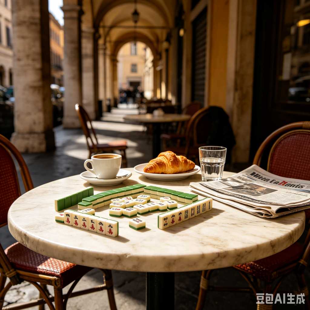 mini mahjong set for travel