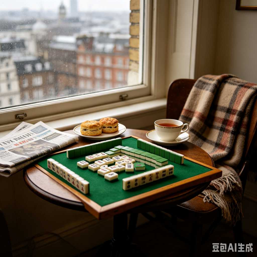 bamboo mahjong set